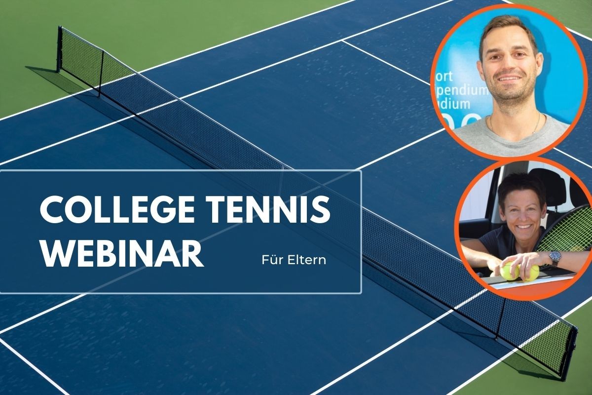 Einladung zum College Tennis Webinar für Eltern